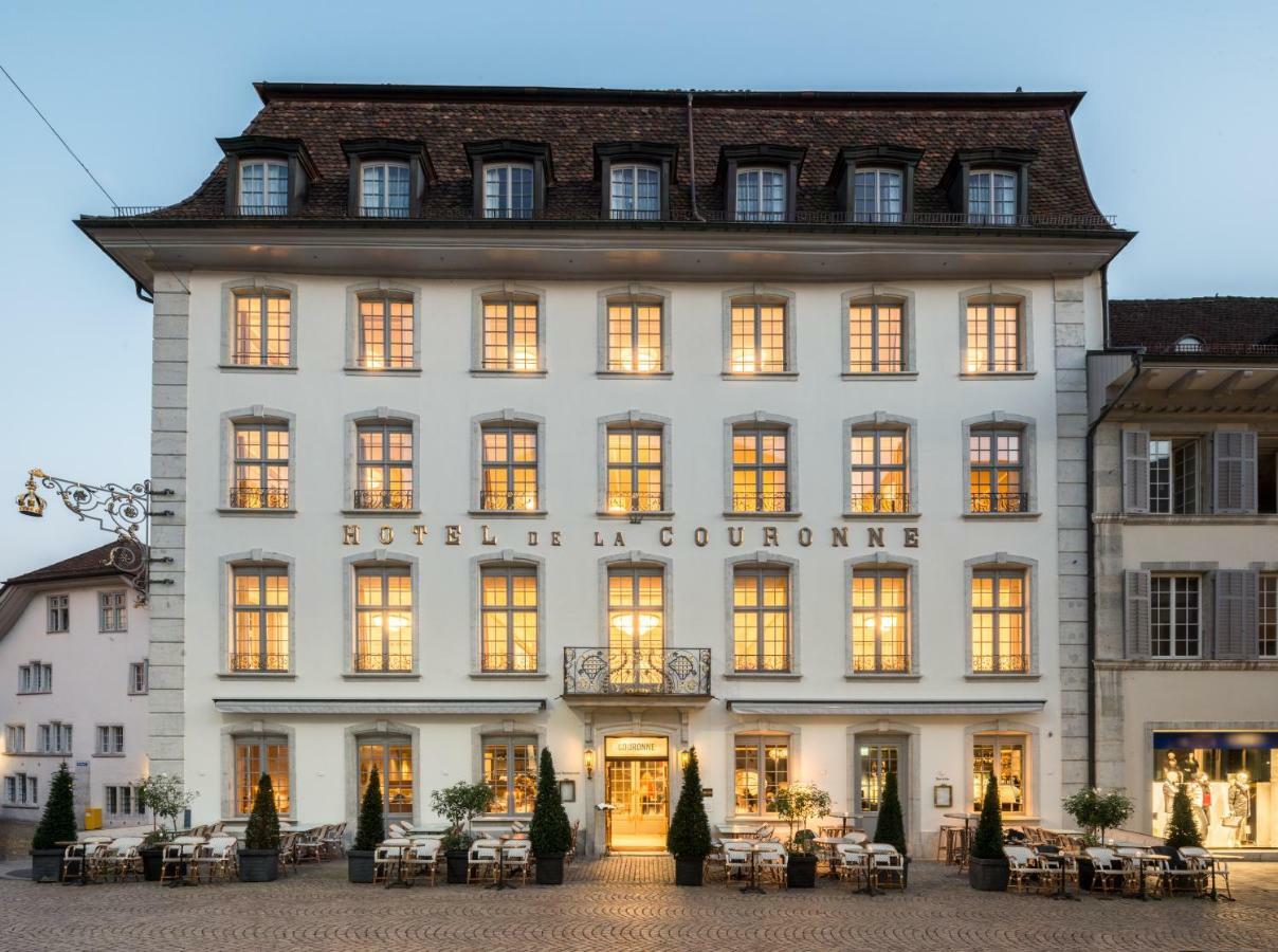 Boutique Hotel La Couronne ゾロトゥルン エクステリア 写真