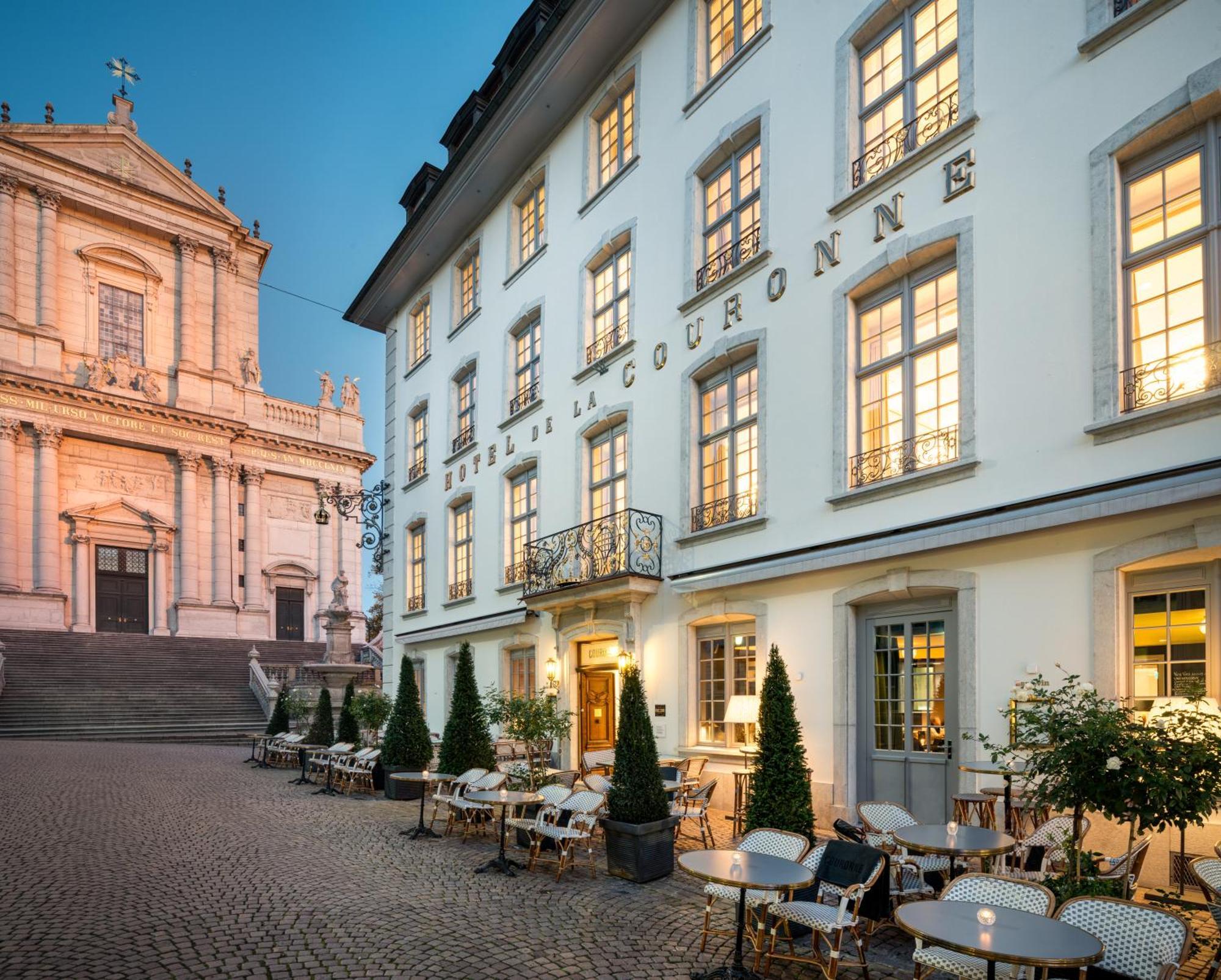 Boutique Hotel La Couronne ゾロトゥルン エクステリア 写真